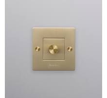 1G Dimmer/100W Led/2 Way/Brass