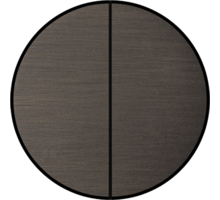Rond 2.0 Push button 4X- t.less - dark bronze