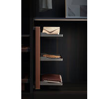 703574 B Series - Side Basket - Right Opening Brown