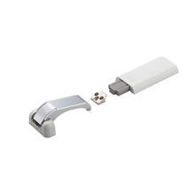 Klepopener met soft close, 10.5-13.5N, met stopper op 95gr