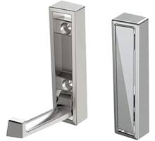 Jashaak RVS look, scharnierend, 80x20mm, hoogte 14,5mm