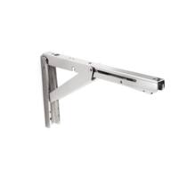 Konsole RVS gepolijst inklapbaar 307mm, hoogte 165mm