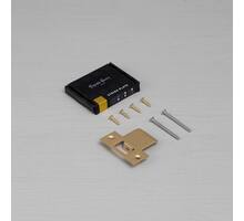 Strike Plate Kit/T Shaped/3 Inch Door/Brass