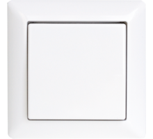 Jung externe pulsdrukker incl afdekraam en knop wit