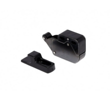 Druksnapper mini touch latch zwart, aanslag zwart