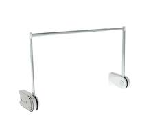 Kledinglift elektrisch grijs-daalt 70cm-kast 100-160cm br.