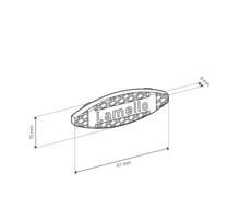 Lamellen type 0, (47x15x4 mm), 1000 stuks/doos