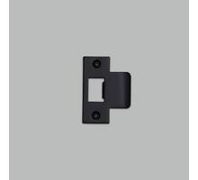 Strike Plate Kit/T Shaped/2 Inch Door/Black