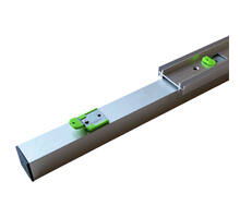 Spaceship Pocket bovenrail, lengte 2050mm, aluminium