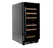 Vinata Wijnklimaatkast Premium, vol glazen deur, 32 Flessen