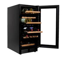 Vinata Wijnklimaatkast Premium, vol glazen deur, 32 Flessen