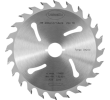 Zaagblad Tanga dx200, z24, ø 200x29