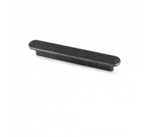 Greep LAPS oud tin ovaal 159x22x21mm hartmaat 128/96mm