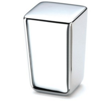 Knop MINI glans chroom 25X25mm, hoogte 28mm