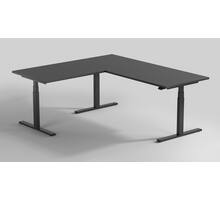 Milano voet 880 zwart, voor bladdiepte 900-1000mm