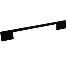 Greep mat zwart, h.o.h. 96/128mm