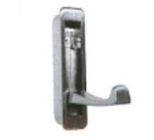 Jashaak mat chroom gelakt, scharnierend, 80x20mm, infrees