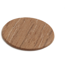 Afdekkap 13mm walnoot kl. 6080 zelfklevend, 20st per vel