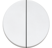 Rond 2.0 Double Two-way switch -t.less - basic white