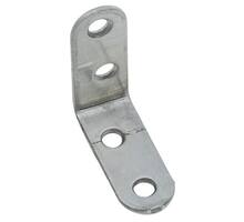 Stoelhoek 40x40mm met ronde hoeken verzinkt