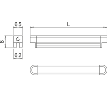 FYNN Black links 24V Lengte: