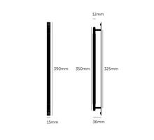 Pull Bar/Plate/Linear/Large 390Mm/Brass (Non US)