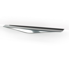 Greep LIPS glans chroom 320x45mm, hartmaat 224mm