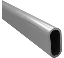 Roede 30x14mm aluminium naturel lengte 5000mm