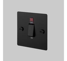 45A Dp Cooker Switch w/ Neon - Black - Black Interior