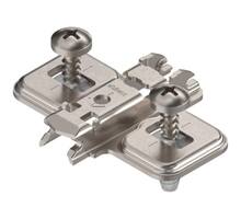 Kruismontageplaat EXPANDO 0mm met spreidplug 11,5mm
