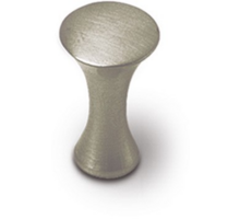 Knop METAL 882 geborsteld nikkel 16mm