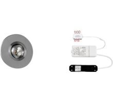 5x Monza rond Alu DTW 3000K-2200K + 5x verleng+ Mini Jolly