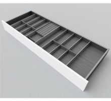 Bestekindeling houtdecor voor LEGRABOX C1000-1200, D 45cm, s