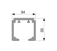 Spaceship bovenrail aluminium