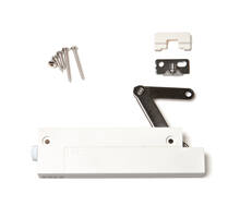 Klepmechaniek-vallende klep, wit soft close