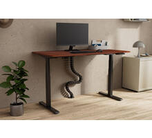 Fellowes kabelslang van 130cm met verzwaard voetplaat, zwart