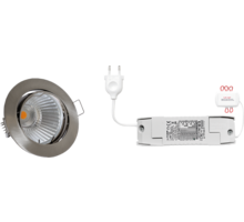 6x  rond RVS Look+6x powerled+6x verl+driver