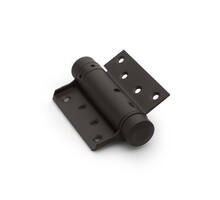 Bommer enkel, 30/100mm, deurdikte 25-30mm, zwart gelakt