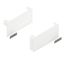 AVENTOS HK top SET afdekkappen L + R Zijdewit
