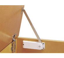 Dekselschaar 20HL wit, links, met ingebouwde soft close