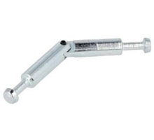 Scharnierende dubbele pen voor JUMBOFIX lengte 88mm verzinkt