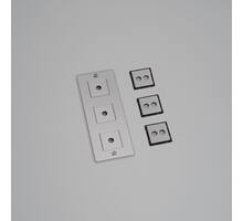 3G Wall Plate/Vertical/Steel