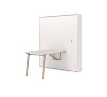 Opklapbed CV4 verticaal met tafel SLIM, 183x212cm com-