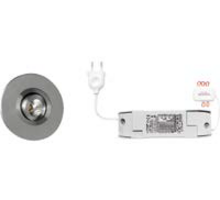 2x Monza rond  Alum. + 2 x verlengsnoer + Driver
