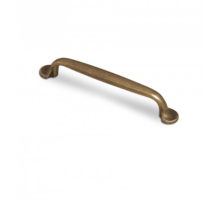 Greep METAL 703 antiek messing 160x14, hartmaat 128mm