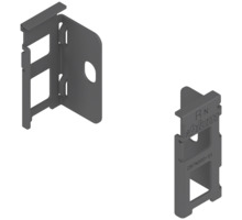 Achterwandhouderset N, oriongrijs