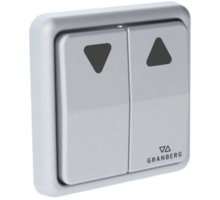 Bediening, bedraad, voor kledinglift 720/722, inbouw