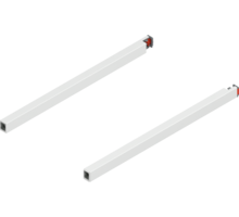 Reling L+R voor Merivobox, 350mm zijdewit