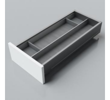Bestekindeling houtdecor voor LEGRABOX C300-350, D 60cm, set