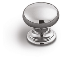 Knop METAL 847 glans chroom 25mm
